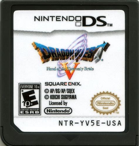 Dragon Quest V Hand Of The Heavenly Bride 2008 Box Cover Art Mobygames