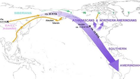 dna uncovers mystery migration to the americas bbc news