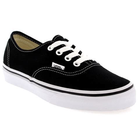 In this video i show you how to lace vans old skools loosely! Womens Vans Authentic Canvas Lace Up Sneakers Casual Plimsolls Shoe US 5-11.5 | eBay
