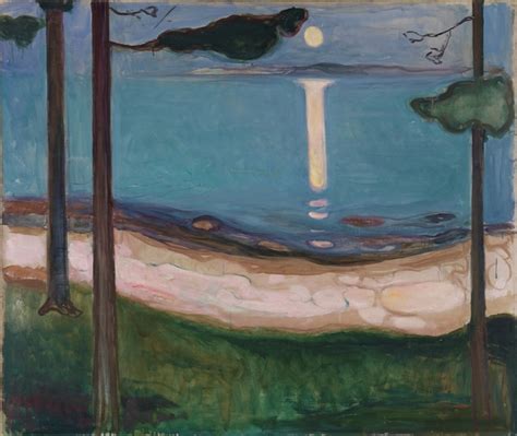 Moonlight Edvard Munch Artwork On USEUM