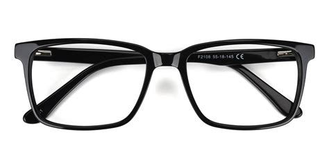 Sakou Rectangle Eyeglasses In Black Sllac