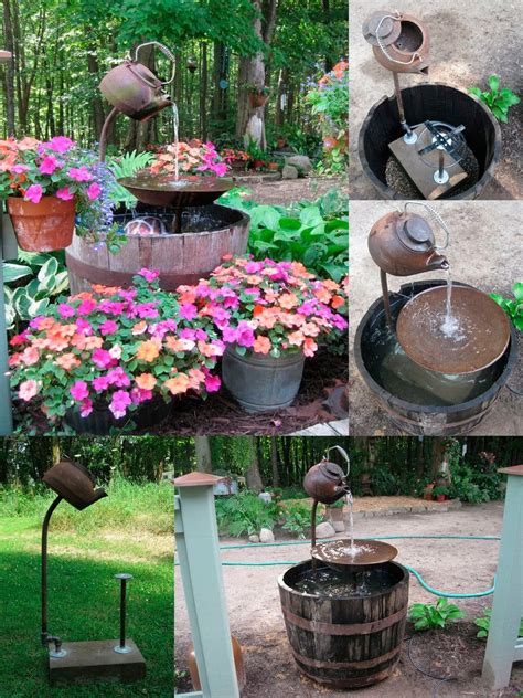12 Diy Garden Fountain Ideas And Tutorials