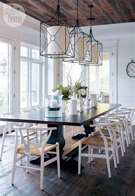 House Tour Modern Nautical Style Cottage Cottage Dining