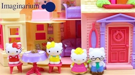 La casa de hello kitty no es parte de la coleccin decora la casa de hello kitty. Juguetes de Hello Kitty en español | Casa de muñecas de ...