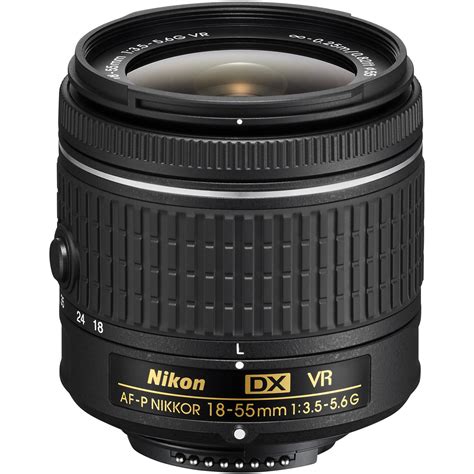 Nuevo Nikon Af P Dx Nikkor 18 55mm F35 56g Vr Objetivo Caja Blanca €
