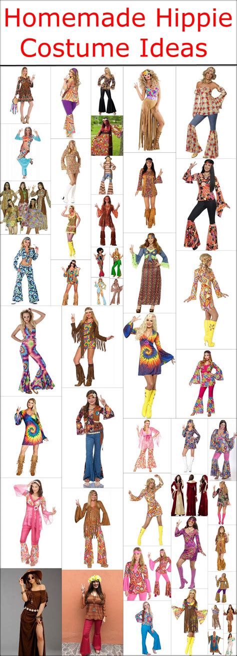 Homemade Hippie Costume Design Ideas Hippie Boho Style
