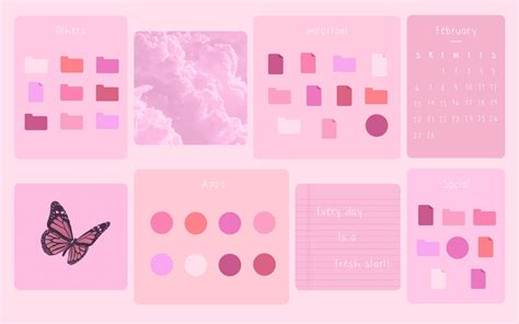 Pink Folder Icon Desktop Icons Pink Wallpaper Laptop Aesthetic Images