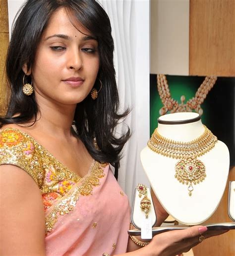 Gold And Diamond Jewellery Designs Anushka At Mbs Jewellery Dislaying