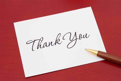 Thank You Writing Paper 15 Creative Ways To Say Thank You To Your