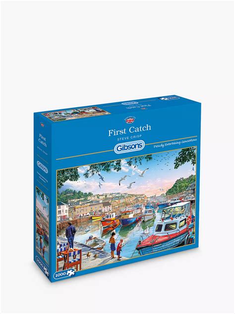 Gibsons First Catch Jigsaw Puzzle 1000 Pieces At John Lewis And Partners