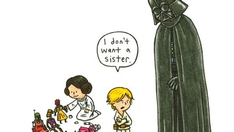 Darth Vader Meets Teenage Match In Little Princess