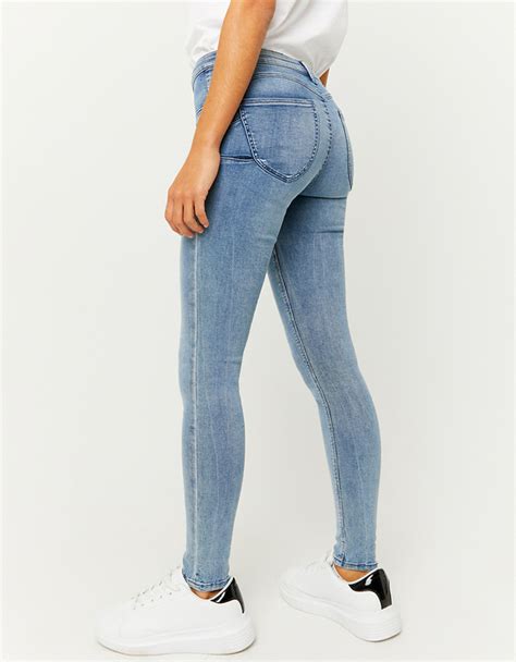 Medium Waist Push Up Skinny Jeans Tally Weijl Online Shop