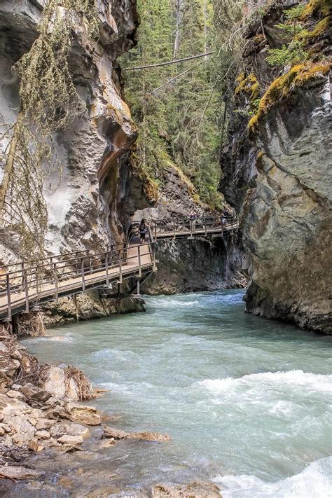 Banffs Best Easy Hike Johnston Canyon Curious Travel Bug