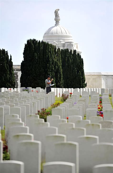 The Biggest Cemetery For The Dead Soldiers Of The World War I In Belgium