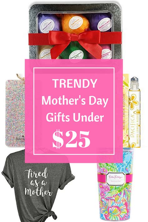 Ahead, we created a gift guide of thoughtful treasures that ring in under $25 and are sure to make mom smile. Trendy gifts for Mama under $25! (With images) | Mother's ...
