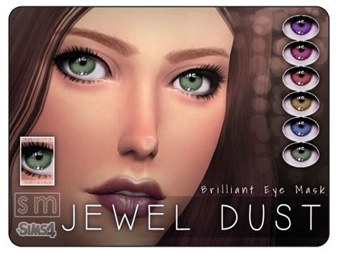 Jewel Dust Brilliant Eye Mask The Sims 4 Catalog