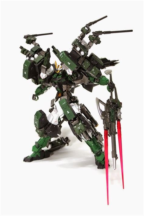 Mg 1100 Gundam Astray Green Frame And Gear Custom Build Modeled By