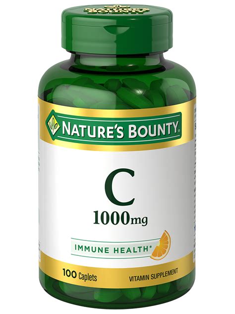 Which is partly why the global multivitamin and supplement. Vitamin C - 1,000 mg (100 Caplets) | Nature's Bounty - Be ...