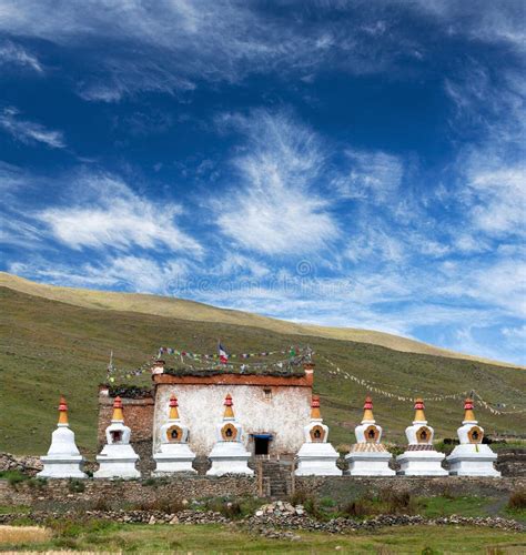 Ancient Monastery In Dolpo Nepal Stock Photo Image Of Mantra