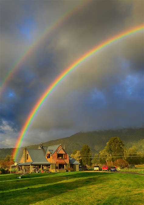 Double Rainbow By Keith Lim 500px Rainbow Sky Rainbow Aesthetic