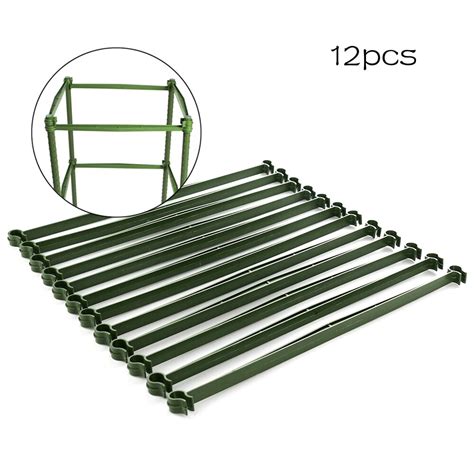 12 Pcs Stake Arms For Tomato Cage Expandable Trellis Connectors For Any