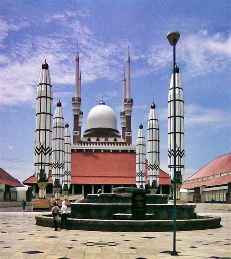 Foto Masjid Agung Semarang Gambar Dan Foto Masjid