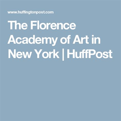 The Florence Academy Of Art In New York Florence Academy Of Art