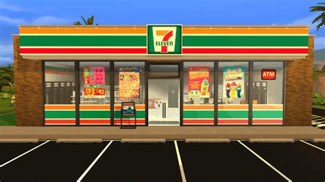 7 Eleven Gas Station Mod Sims 4 Mod Mod For Sims 4