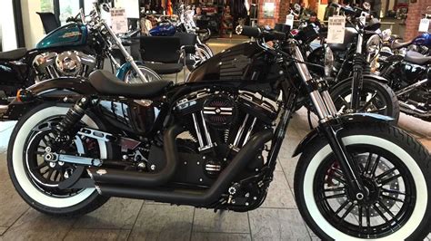 Dark Custom Sportster Forty Eight Harley Davidson Youtube