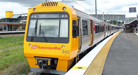 Queensland Rail Moreton Bay Region Railway Line North Brisbane