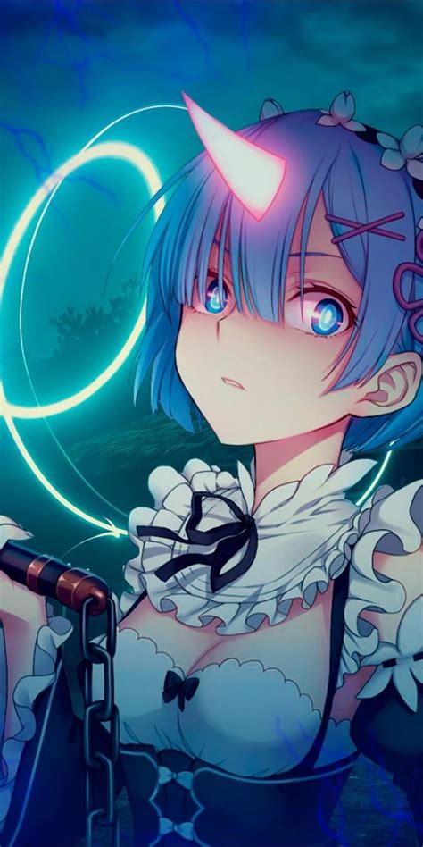 Rem Rezero Anime Girl Demon Magic Maid Re Zero Rem Rezero Hd