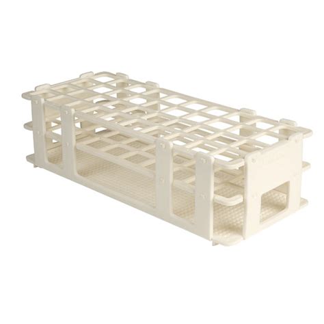 Rvfm Plastic Test Tube Rack 40 Holes Dia 20mm Rapid Online