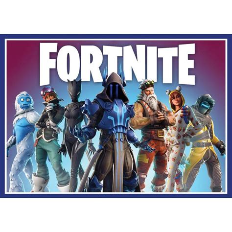 Fortnite Cake Topper Printable Customize And Print