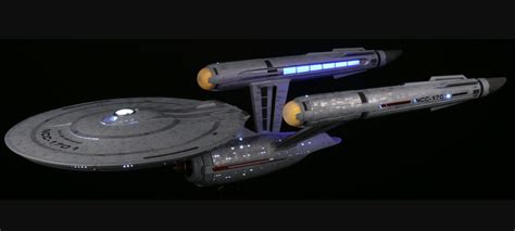 Anovos Debuts Discovery Enterprise Model Top Side View At Sdcc Star