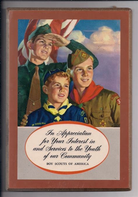 Bsa Scout Appreciation Plaque 1956 Collectors Weekly