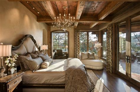 A Look At 20 Rustic Bedrooms Homes Of The Rich