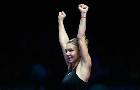 Fotogalerie Imagini Cu Simona Halep în Timpul Victoriei Cu Radwanska