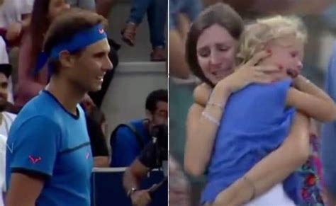 Is there a baby rafa on the atp tour? Rafael Nadal Halts Match So Woman Can Hunt For Lost Child In Crowd