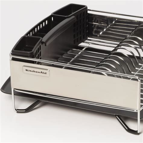 Kitchenaid Stainless Steel Panel Dish Rack With Drainboard