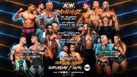 AEW Rampage Card 5 13 23 Saturday Rampage Preview