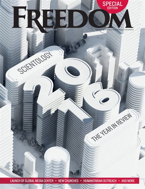 Freedom Magazine Expansion Issue Scientologybeliefs