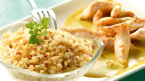 Quinoa Gourmand Et Poulet Sauce Curry Rapide D Couvrez Les Recettes