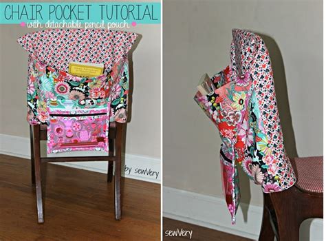 Tutorial Chair Pocket Homework Station Sewing