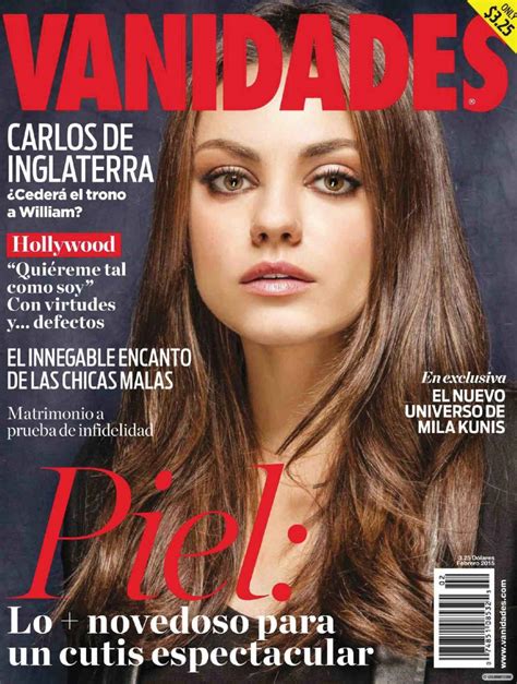 Mila Kunis Vanidades Magazine Mexico February 2015 Issue