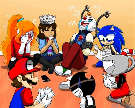 Atc Cards Against Humanity Draw The Squad By Cacartoon On Deviantart Cartoon Crossovers