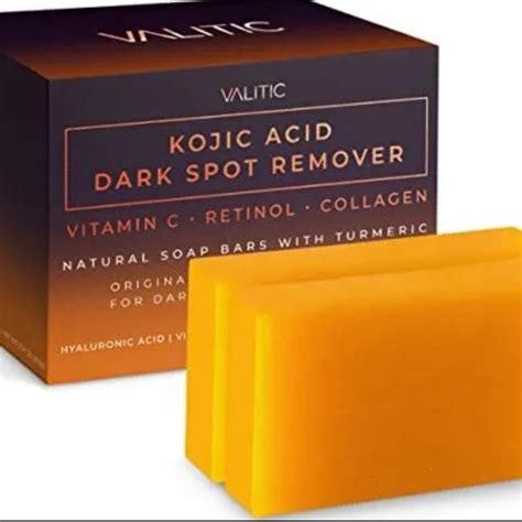 Skincare Valitic Kojic Acid Dark Spot Remover Soap Bars With Vitamin
