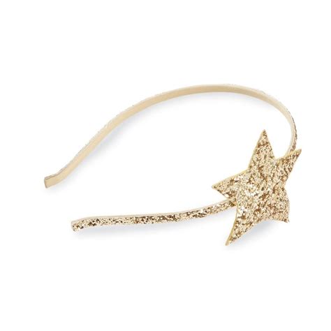 Glitter Star Headband Gold Headband Star Headband Glitter Stars