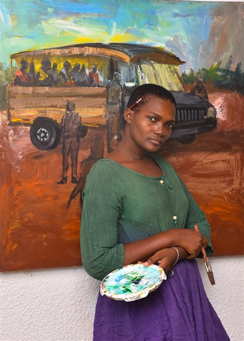 Astounding Ghanaian Paintermusician “nyornuwofia Agorsor” Shares