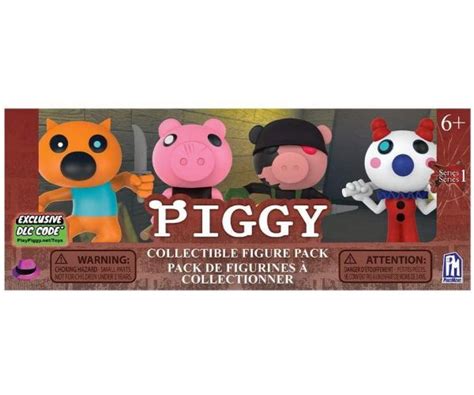 Buy Roblox Piggy Collectable Mini Figures 4 Pack At Bargainmax Free