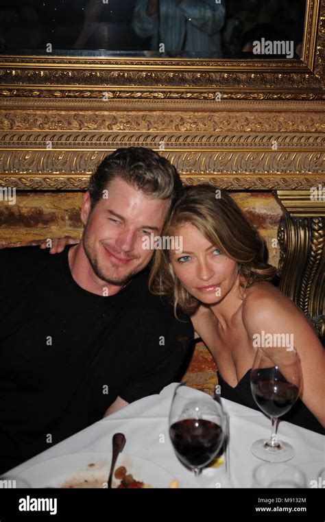 miami beach fl march 20 2008 grey s anatomy actor eric mcsteamy dane and wife actress